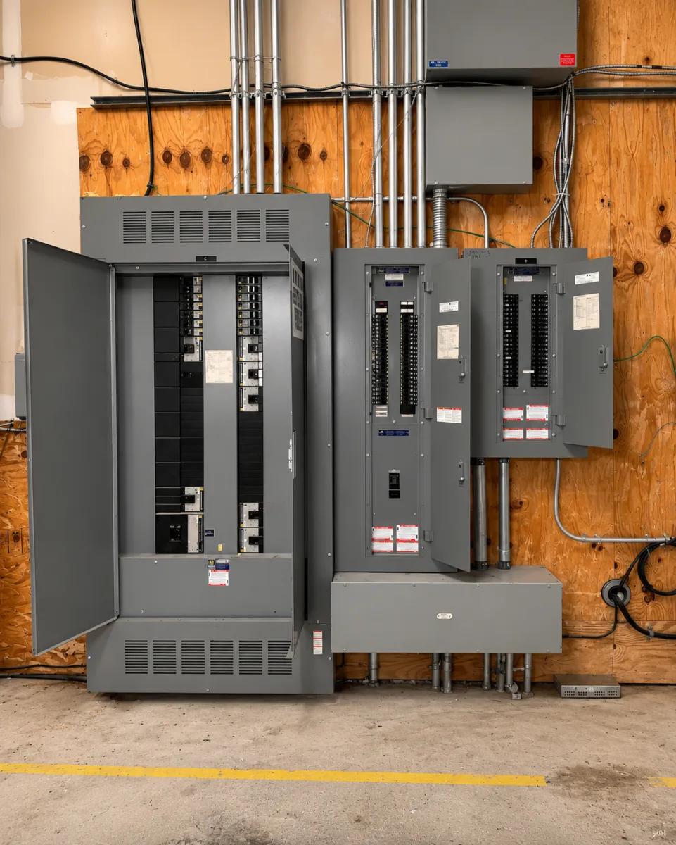 Electrical installation completed by P&J General Contractor