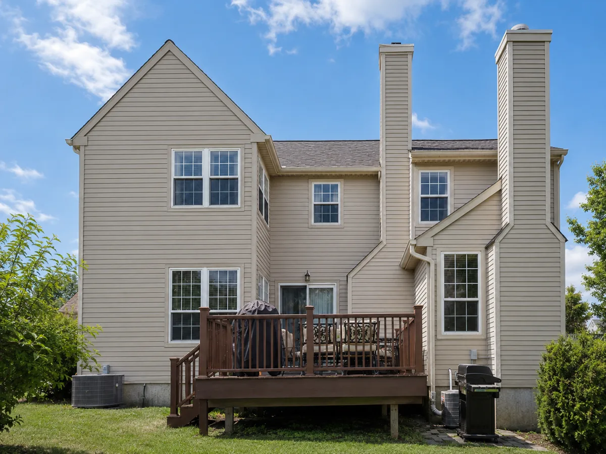 Completed exterior renovation by P&J General Contractor